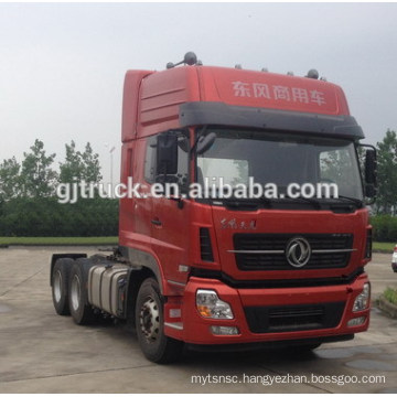 Dongfeng brand 6x4 drive tractor head truck for dangerous goods towing